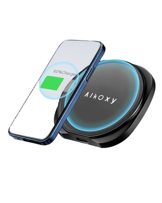 Cargador magnético inalámbrico rápido magnético listo del coche del puerto 15W de la acción USB C para el cargador inalámbrico magnético del coche del iPhone 12